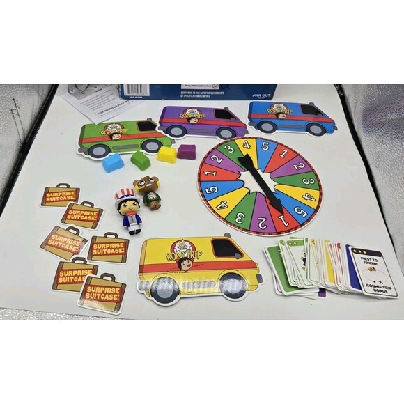 Ryan’s World Road Trip Board Game Race Across The USA To Win! 2 Figures Complete - Picture 3 of 10